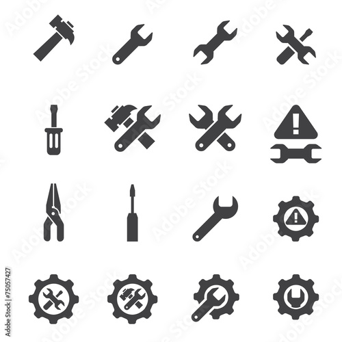 tool icon set