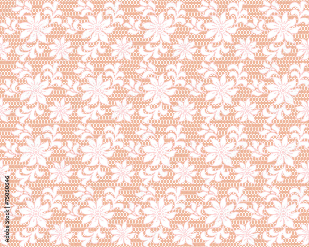 Floral lace pattern Floral lace pattern