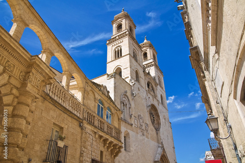Fotografie Duomo Cathedral of Altamura. Puglia. Italy.