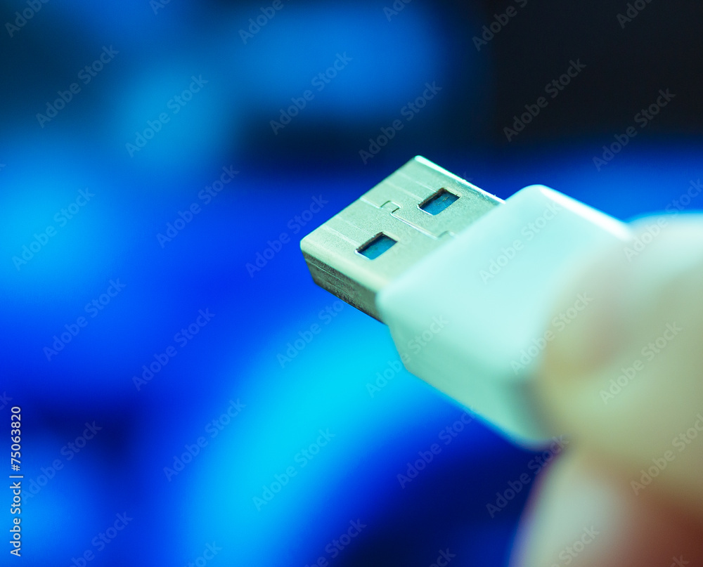 Usb Lead Indicates Computer Hardware And Cable Usb Lead Indicates Computer Hardware And Cable