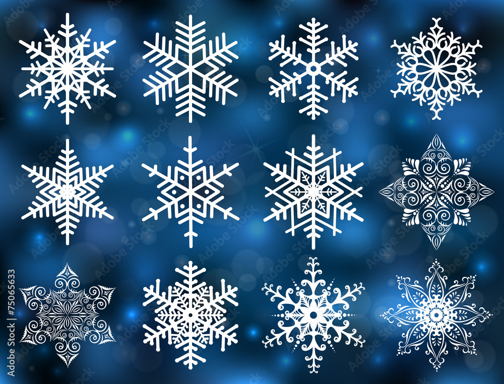 Snowflake collection Snowflake collection