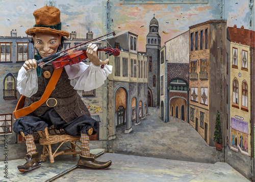 Porto, Portugal , a puppet show .