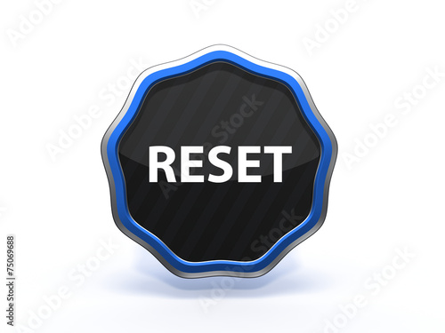 Obraz na płótnie reset star icon on white background