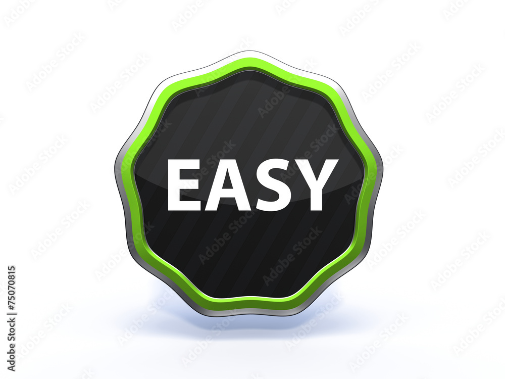 easy star icon on white background easy star icon on white background