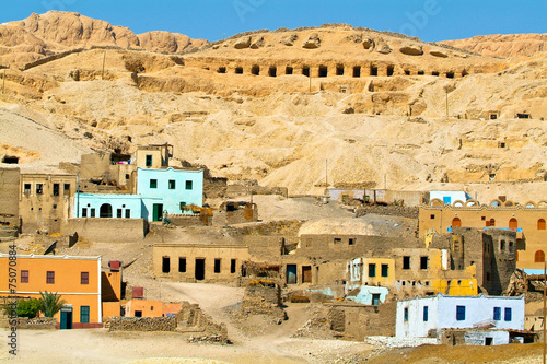 Fotografie Egypt, Nile Valley, Luxor area, Thebes