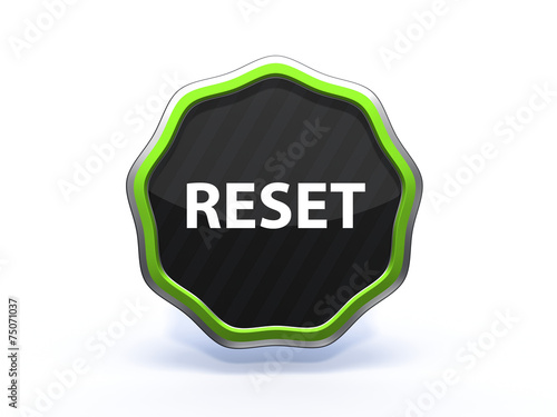 Obraz na płótnie reset star icon on white background