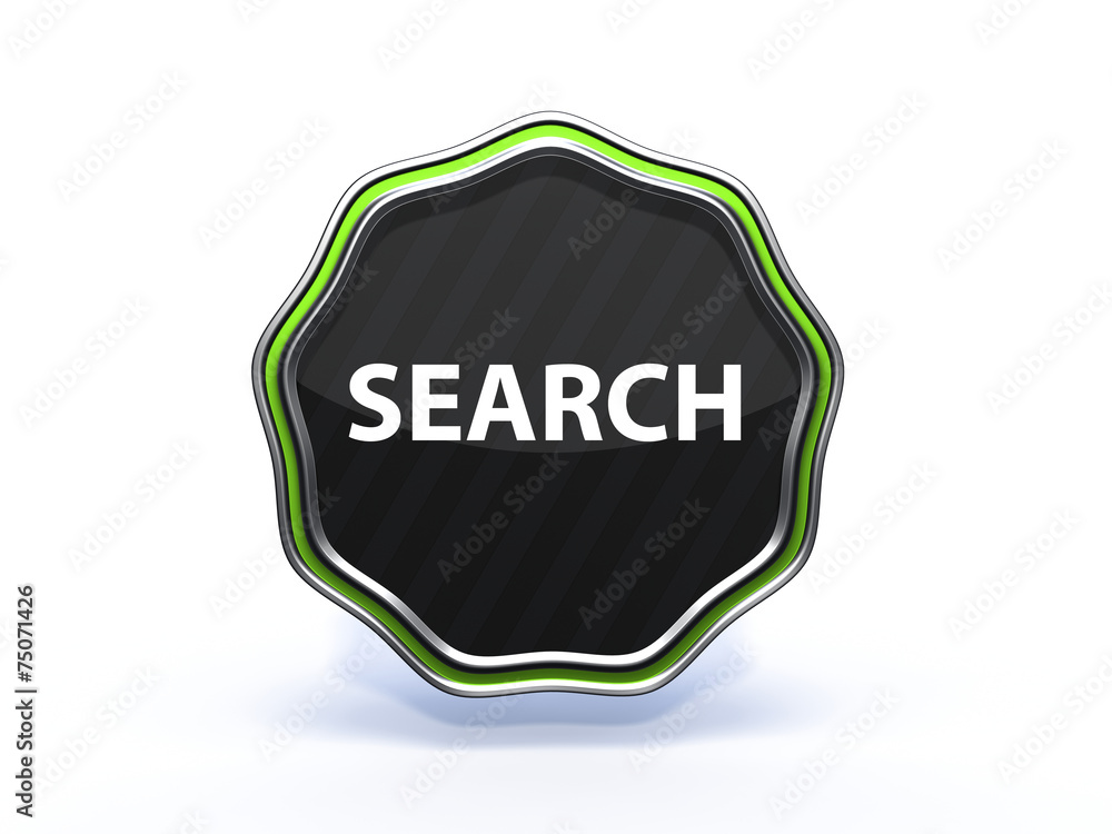 search star icon on white background search star icon on white background