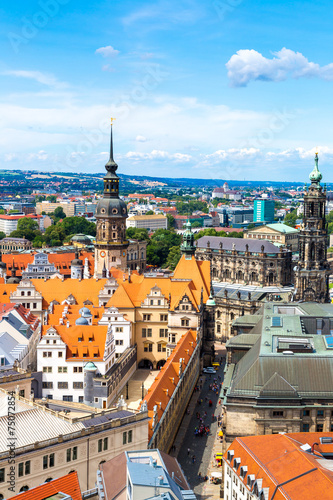 Panoramic view of Dresden