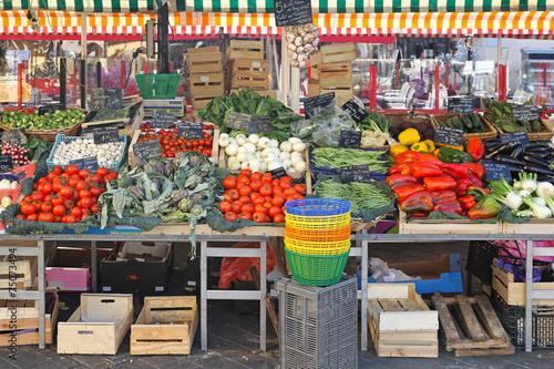 Fototapeta Farmers market