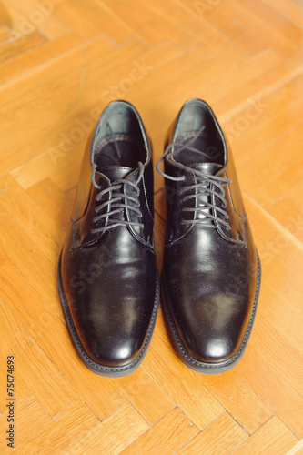 Black Leather Shoes