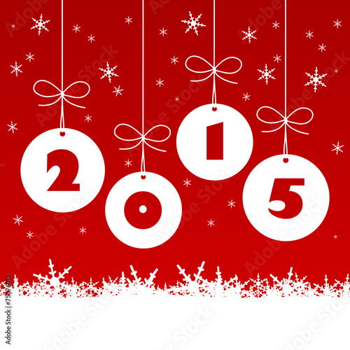 CARTE "2015" (bonne année 2015 joyeuses fêtes)
