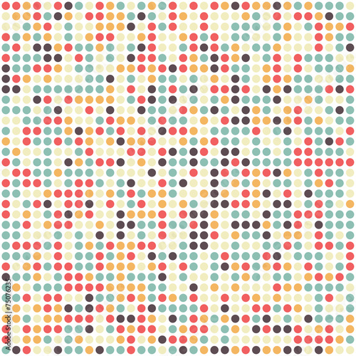 Abstract dotted vector background pattern
