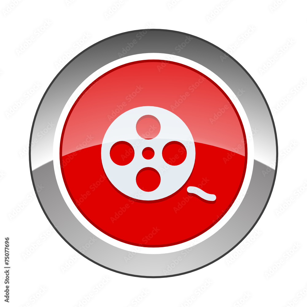 Fototapeta premium Chrome Button