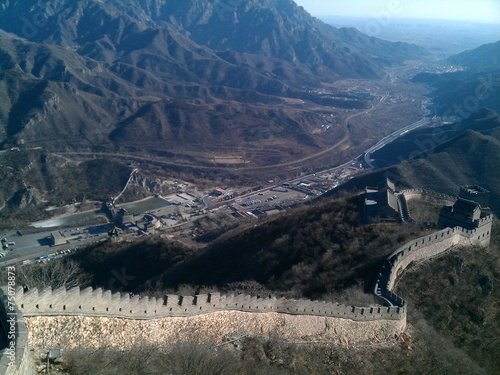 Chinesische Mauer Chinese wall Rekonstruktion