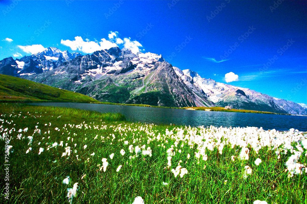 Obraz premium LAC PARC DES ECRINS