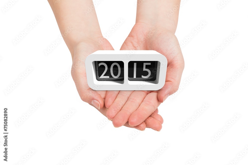 Composite image of hands presenting Composite image of hands presenting