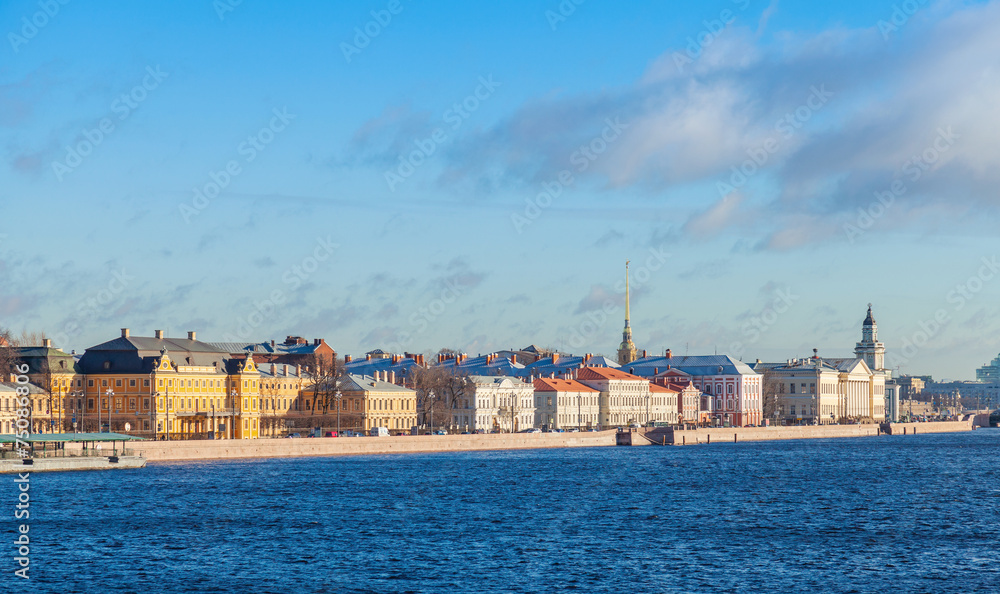 Vasilievsky Island, Saint Petersburg, Russia