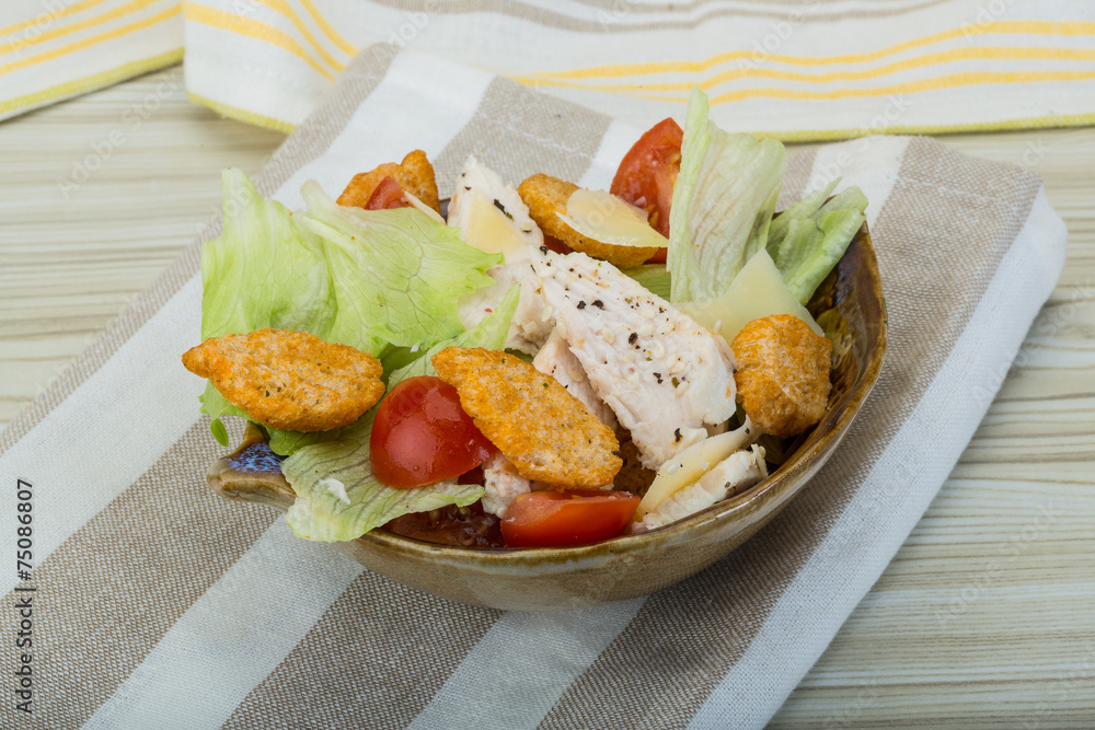 Caesar salad with chicken Caesar salad with chicken