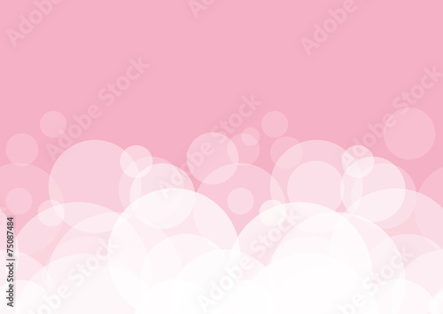 Fondo rosa senza sfumatura  bolle modulare