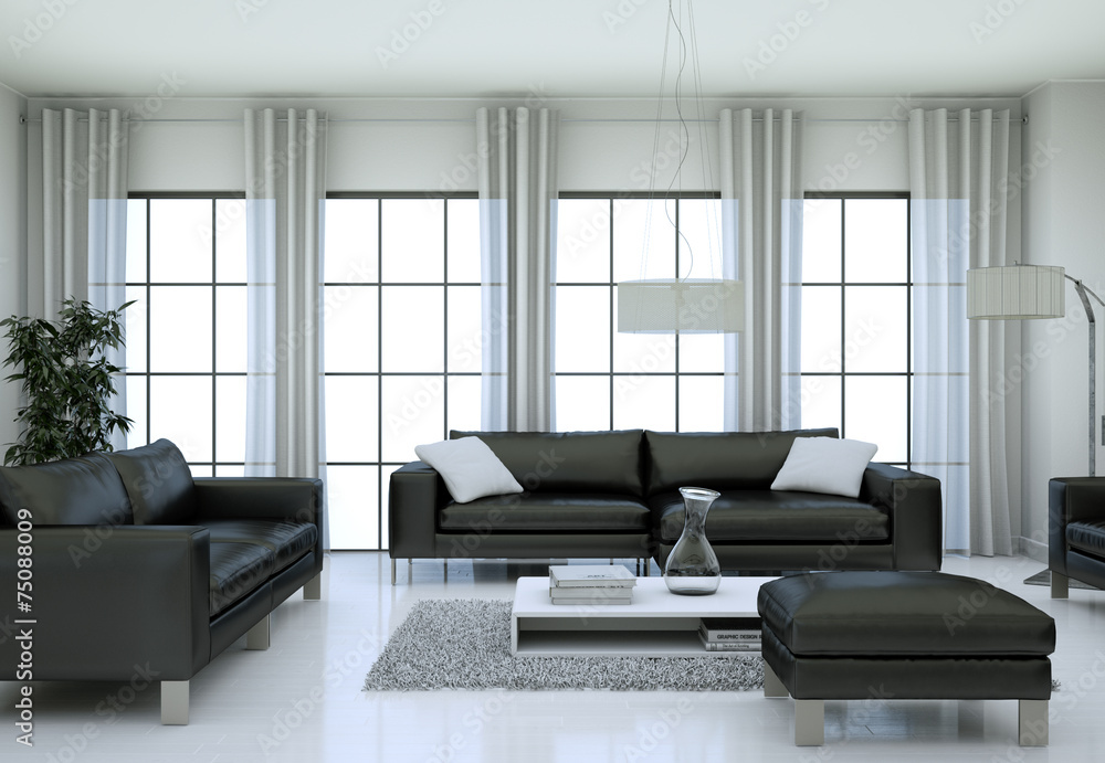 Fototapeta premium modern Appartment Interior Design