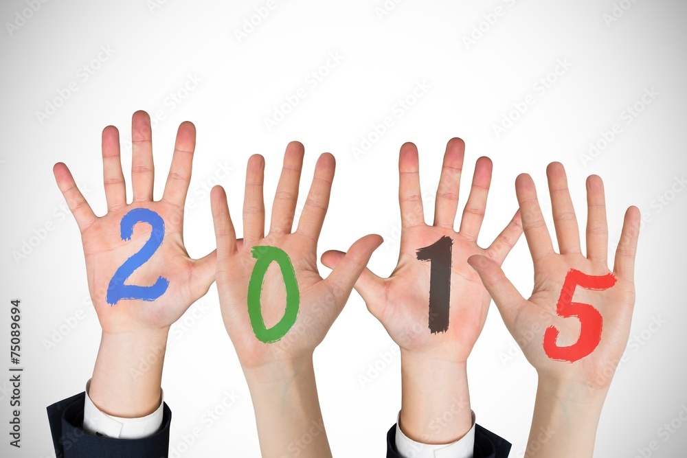 Composite image of business peoples hands Composite image of business peoples hands