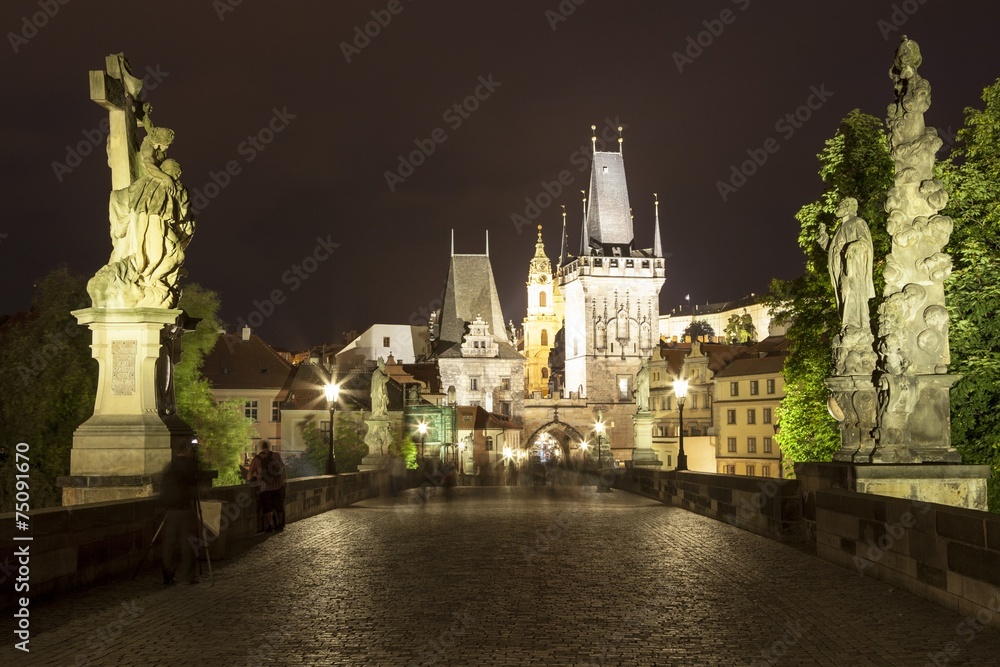 Fototapeta premium Charles Bridge in Prague, Czech Republic
