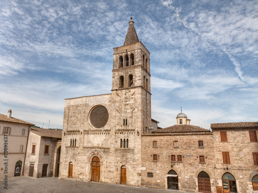 church of S. Michele Arcangelo in Bevagna, Italy