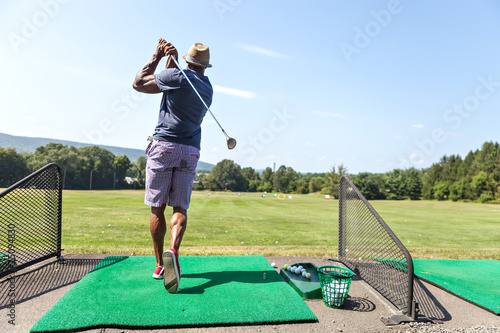 Driving Range Gold Practice