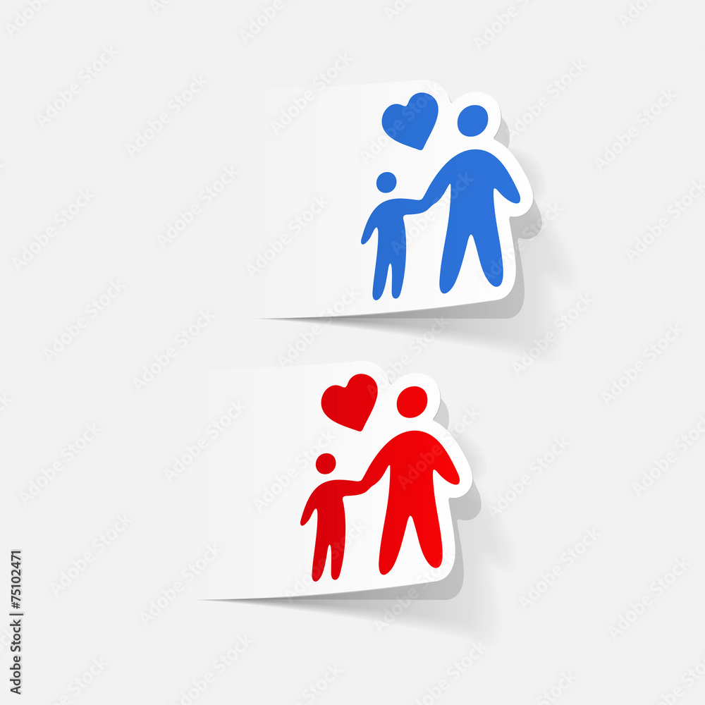 realistic design element: family realistic design element: family