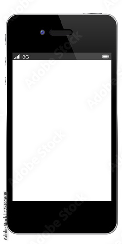 Smartphone display vuoto