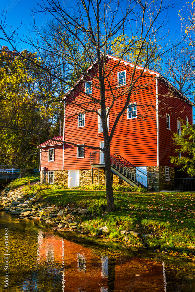 The historic Cross Mill, in rural York County, Pennsylvania.