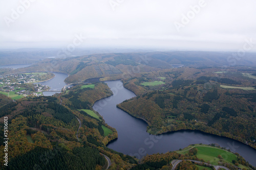 Urftstausee, Eifel, Rheinland-Pfalz, Deutschland photo