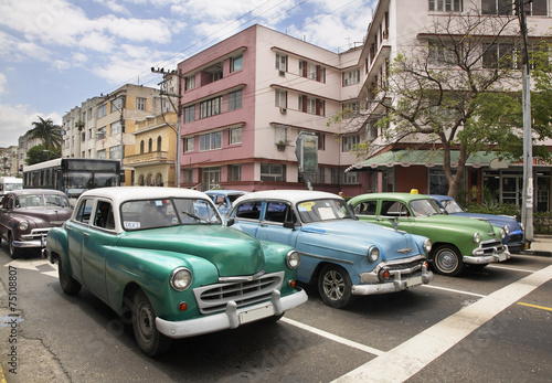 Old cars in Havana. Cuba © Andrey Shevchenko