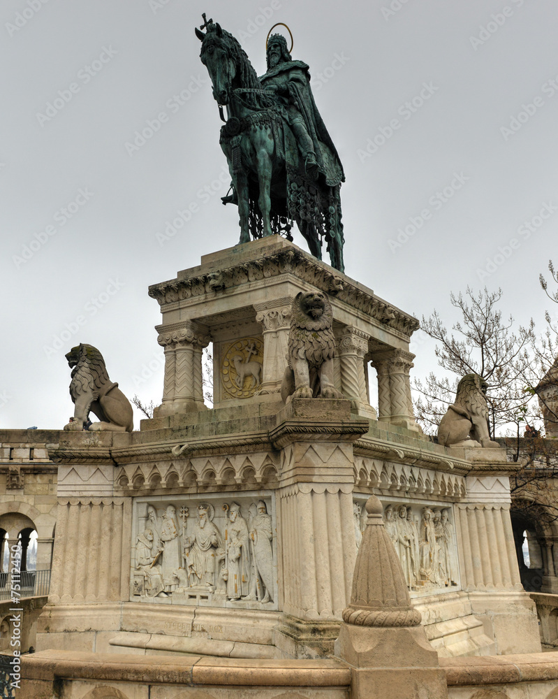 Saint Istvan Monument - Budapest, Hungary Saint Istvan Monument - Budapest, Hungary