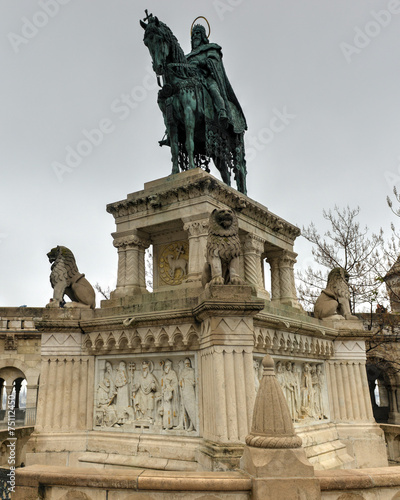 Saint Istvan Monument - Budapest, Hungary