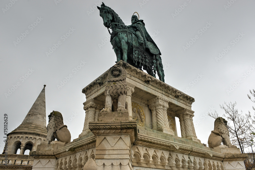 Saint Istvan Monument - Budapest, Hungary