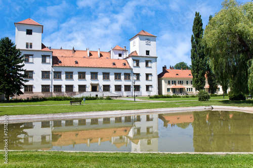 renaissance Bucovice castle, Moravia, Czech republic