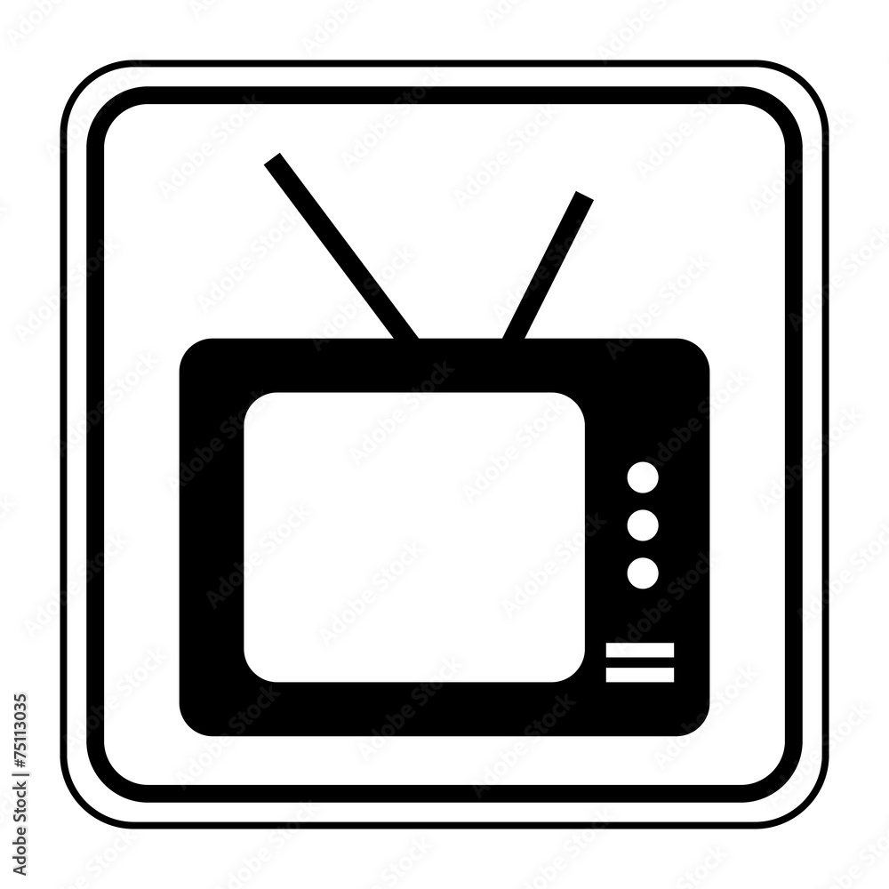 Logo tv, télévision. Logo tv, télévision.