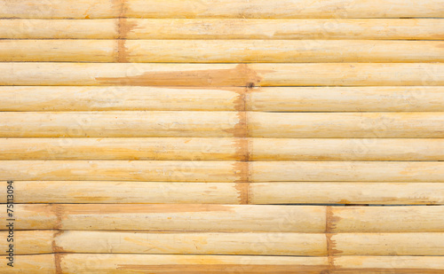 grunge yellow bamboo background and texture
