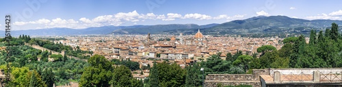 Florence Panorama: Santa Maria del Fiore - Florence, Italy