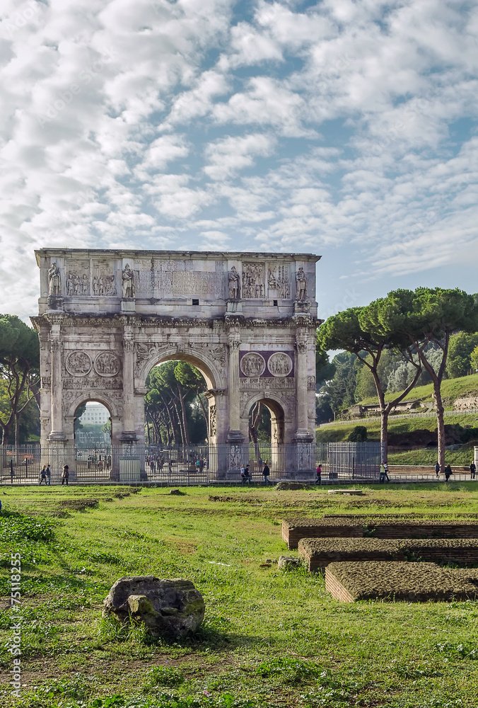 Fototapeta premium Arch of Constantine, Rome