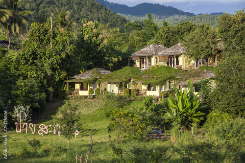 Pai city in thailand