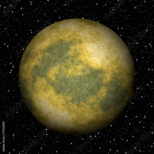 Abstract Pluto planet generated texture background