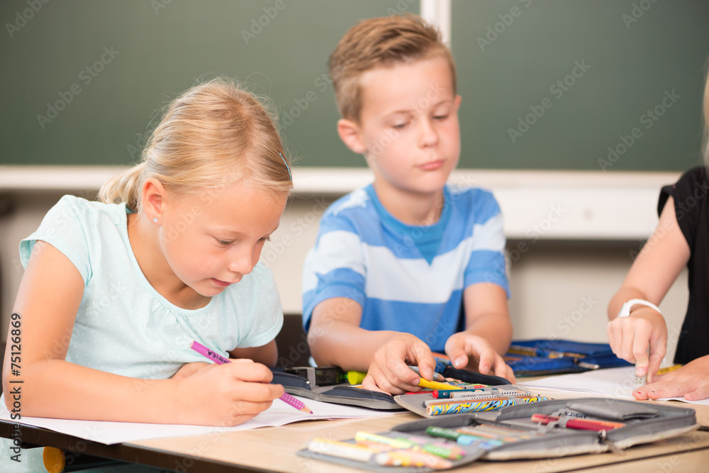 Kinder in der Grundschule Kinder in der Grundschule