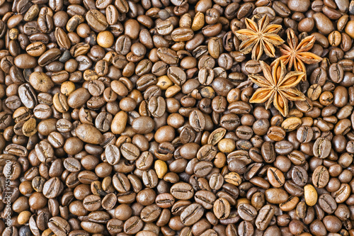 texture coffee beans