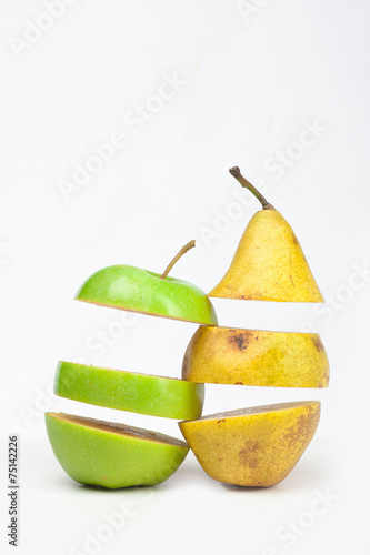 apple and pear