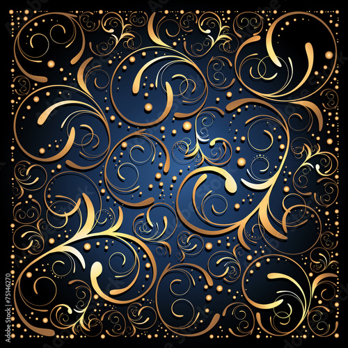 Abstract Floral Background