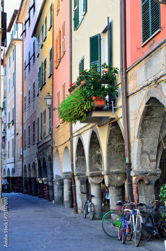 Принти на полотні glimpse in chiavari, Genoa, Italy