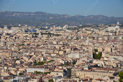 Vue panoramique de Marseille 