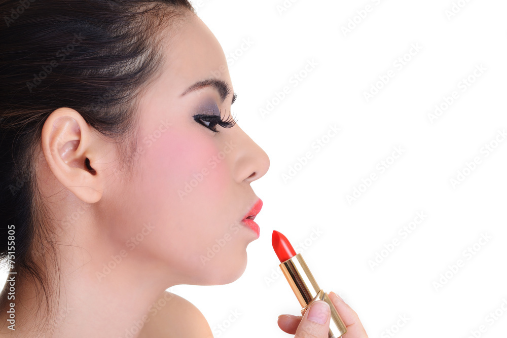 Fototapeta premium Makeup and beauty girl.
